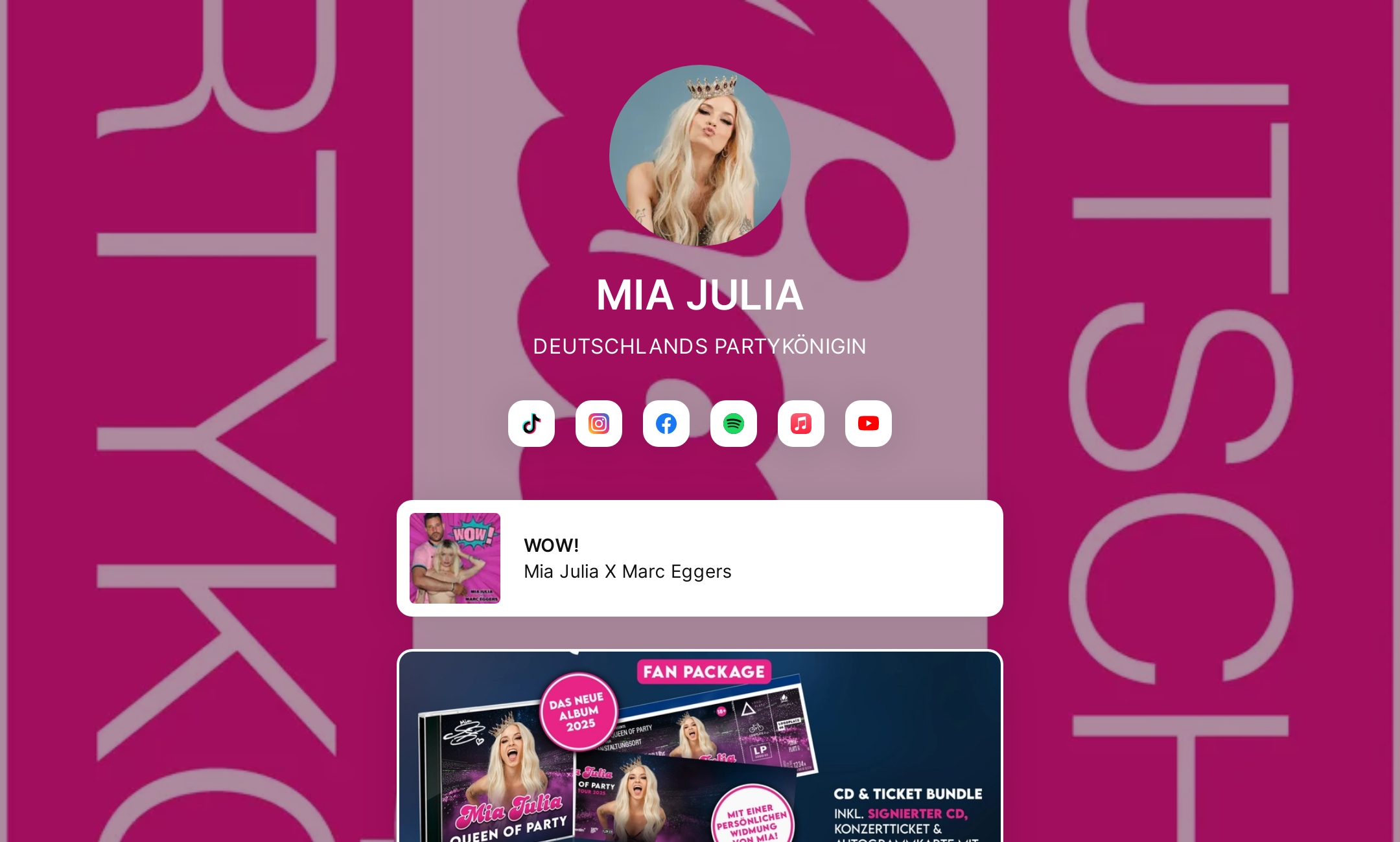 Best Fans Mia Julia MIA JULIA's Flowpage