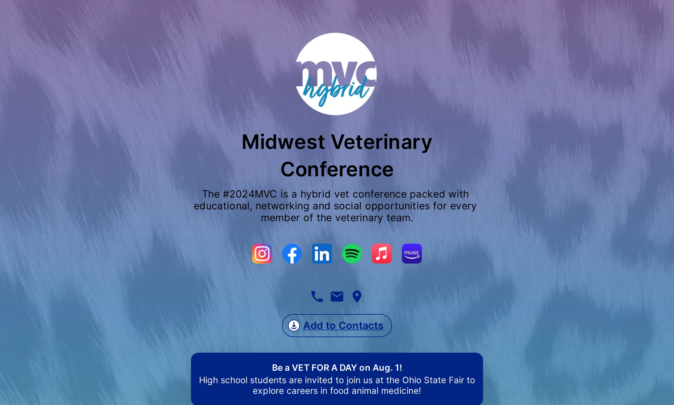 Midwest Veterinary Conference's Flowpage