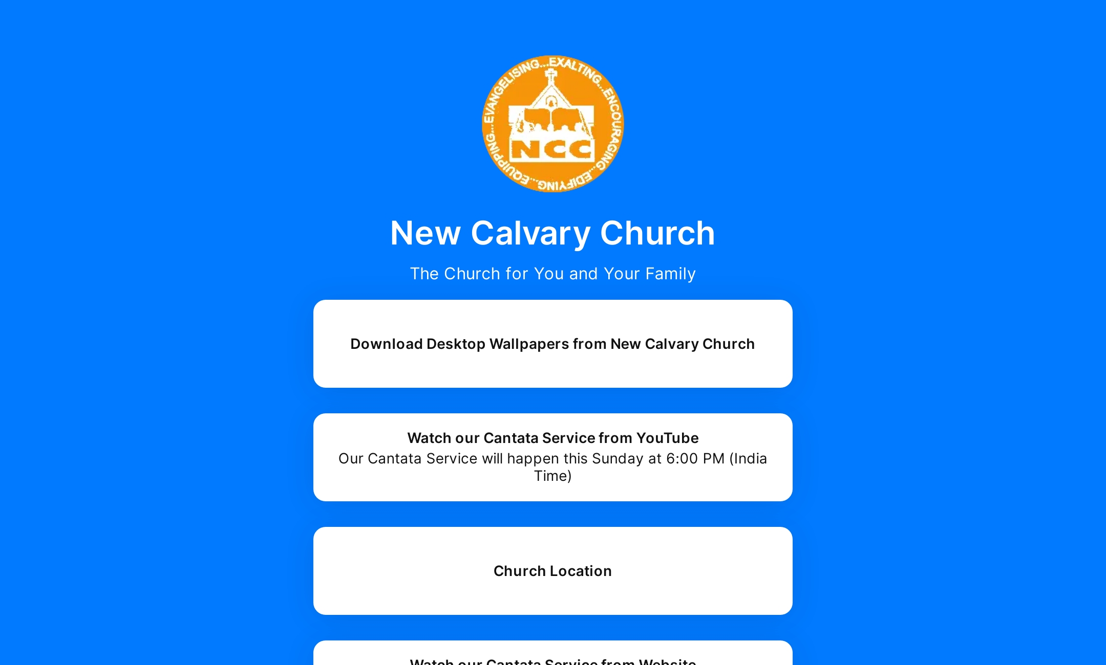 New Calvary Church's Flowpage