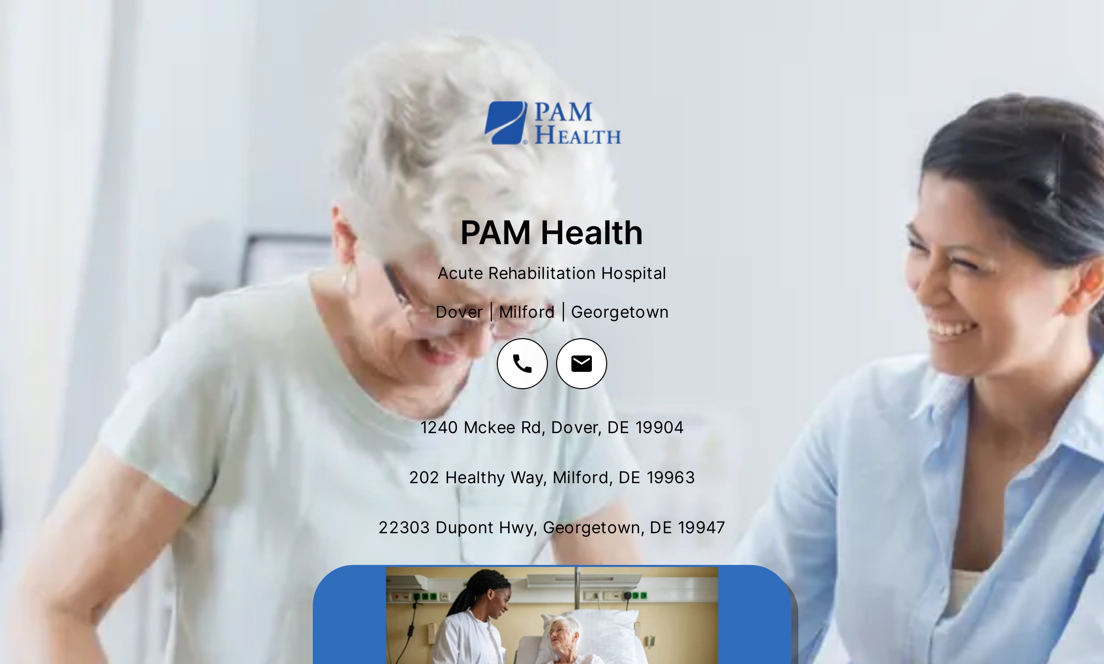 PAM Health's Flowpage