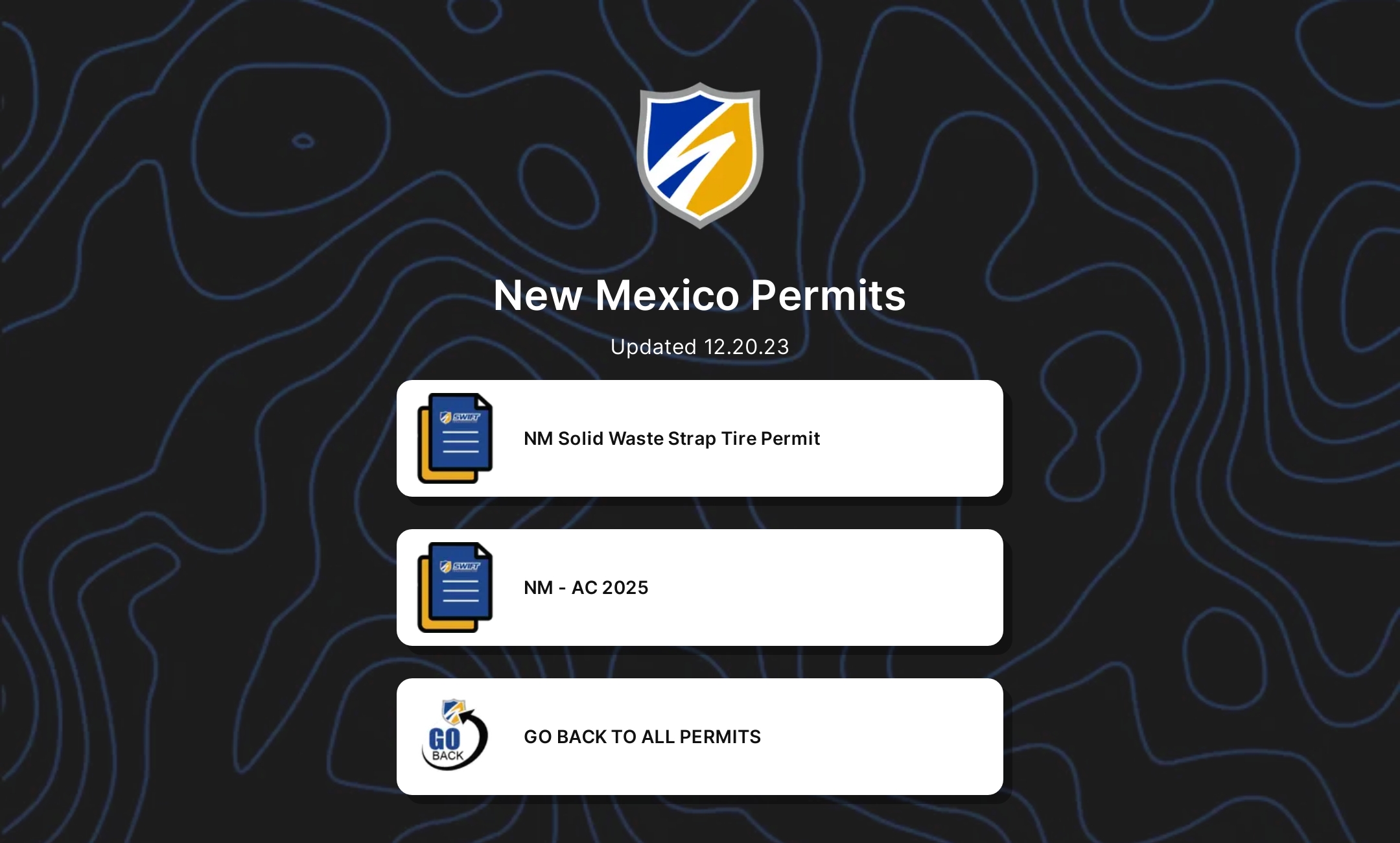 trip permit new mexico
