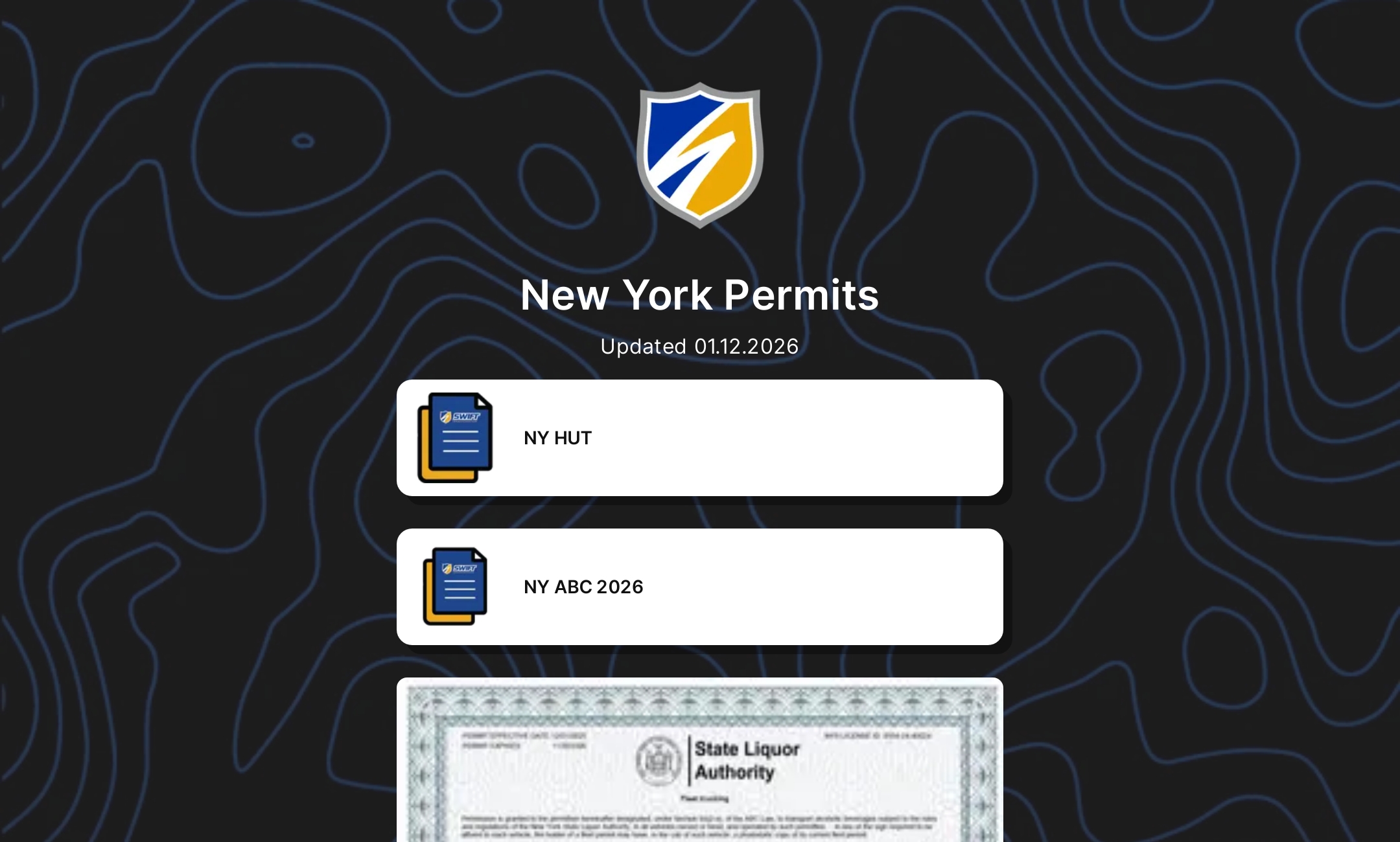 New York Permits' Flowpage