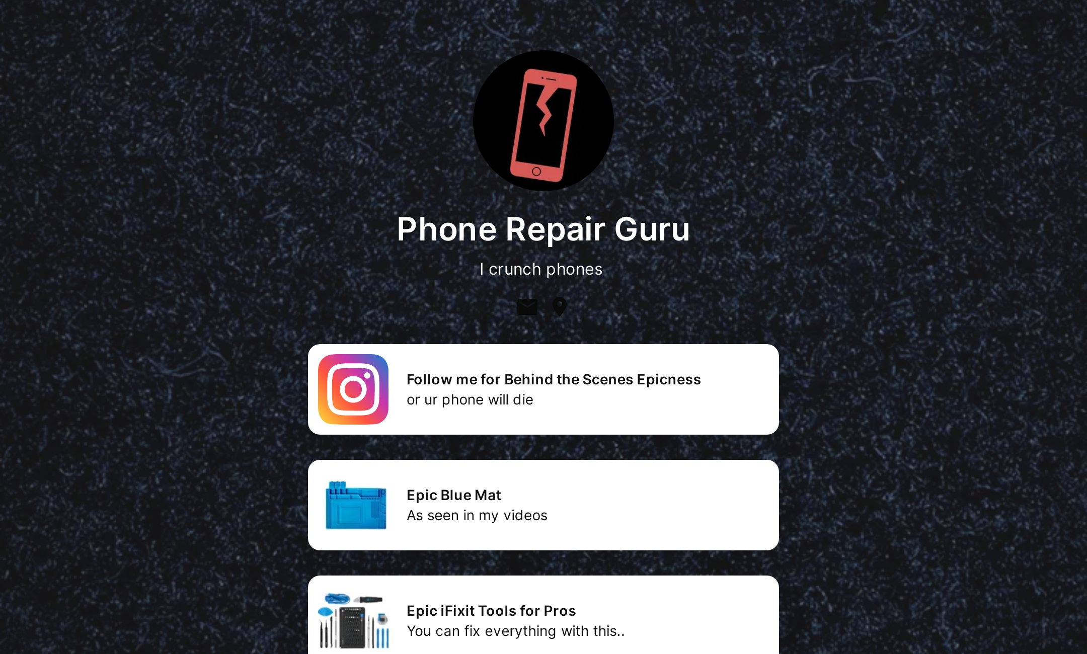 Phone Repair Guru's Flowpage