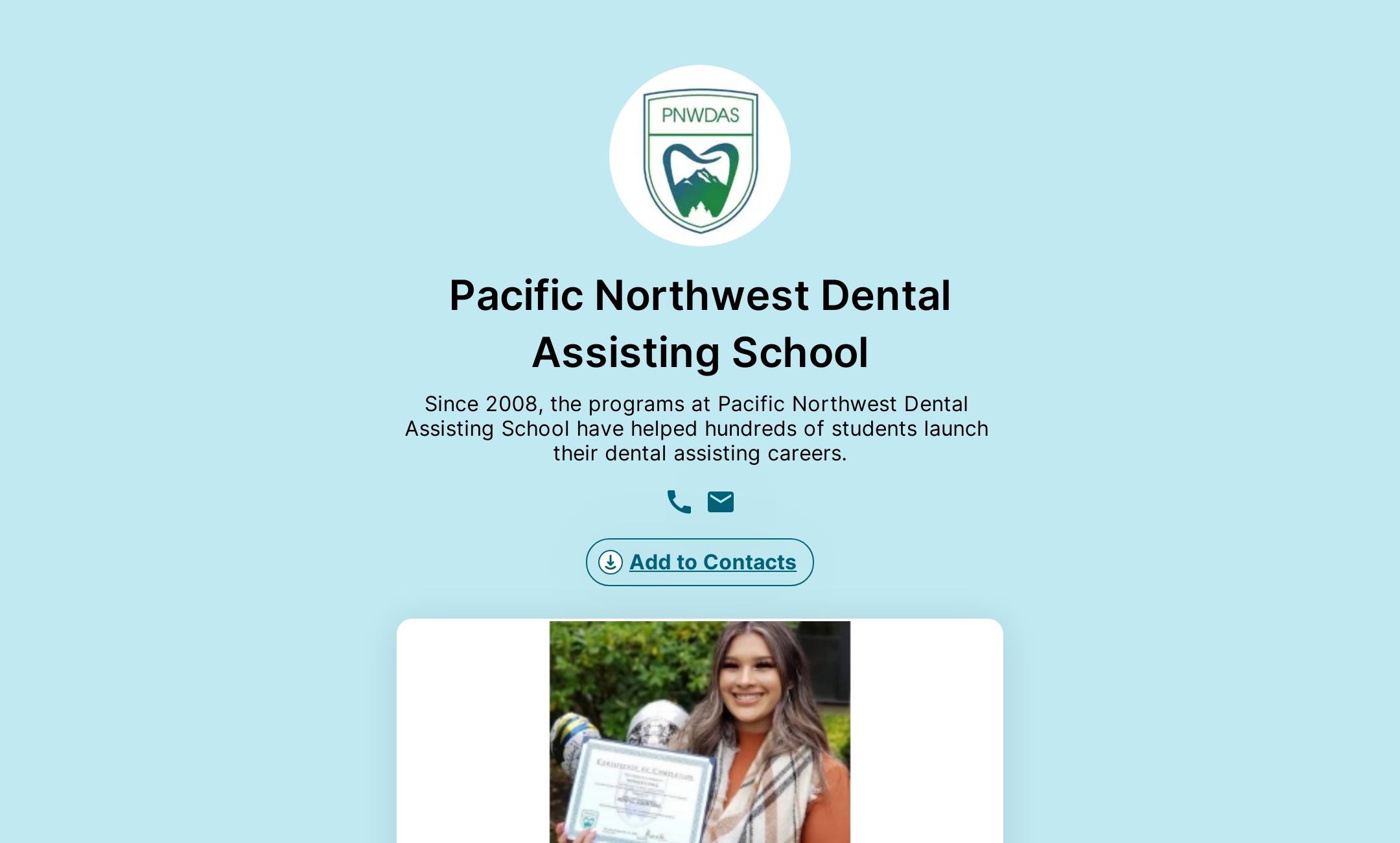 Pacific Northwest Dental Assisting School's Flowpage