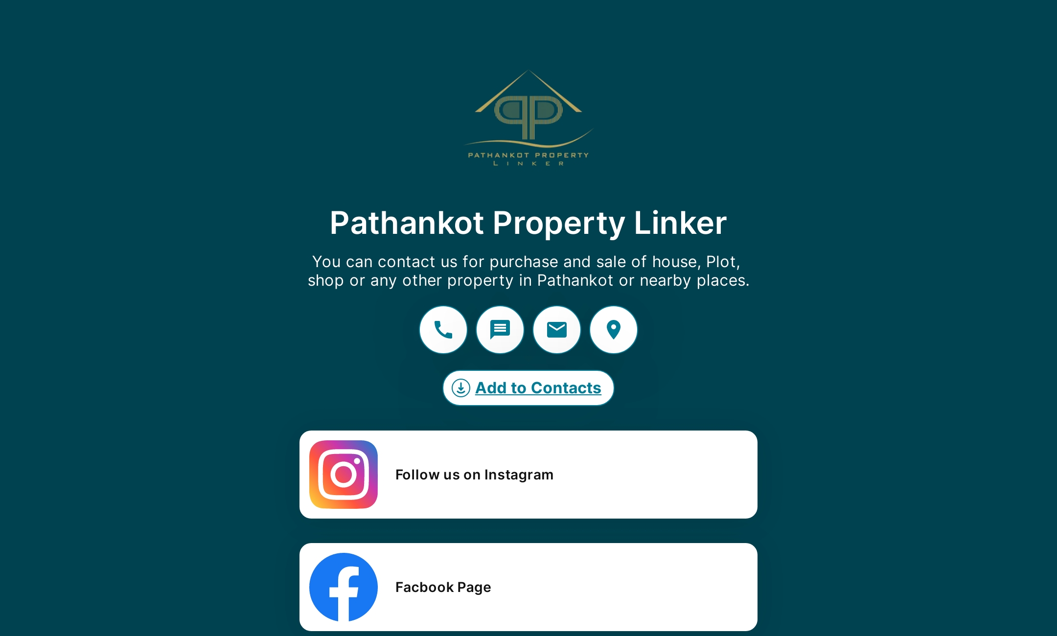 Pathankot Property Linker's Flowpage