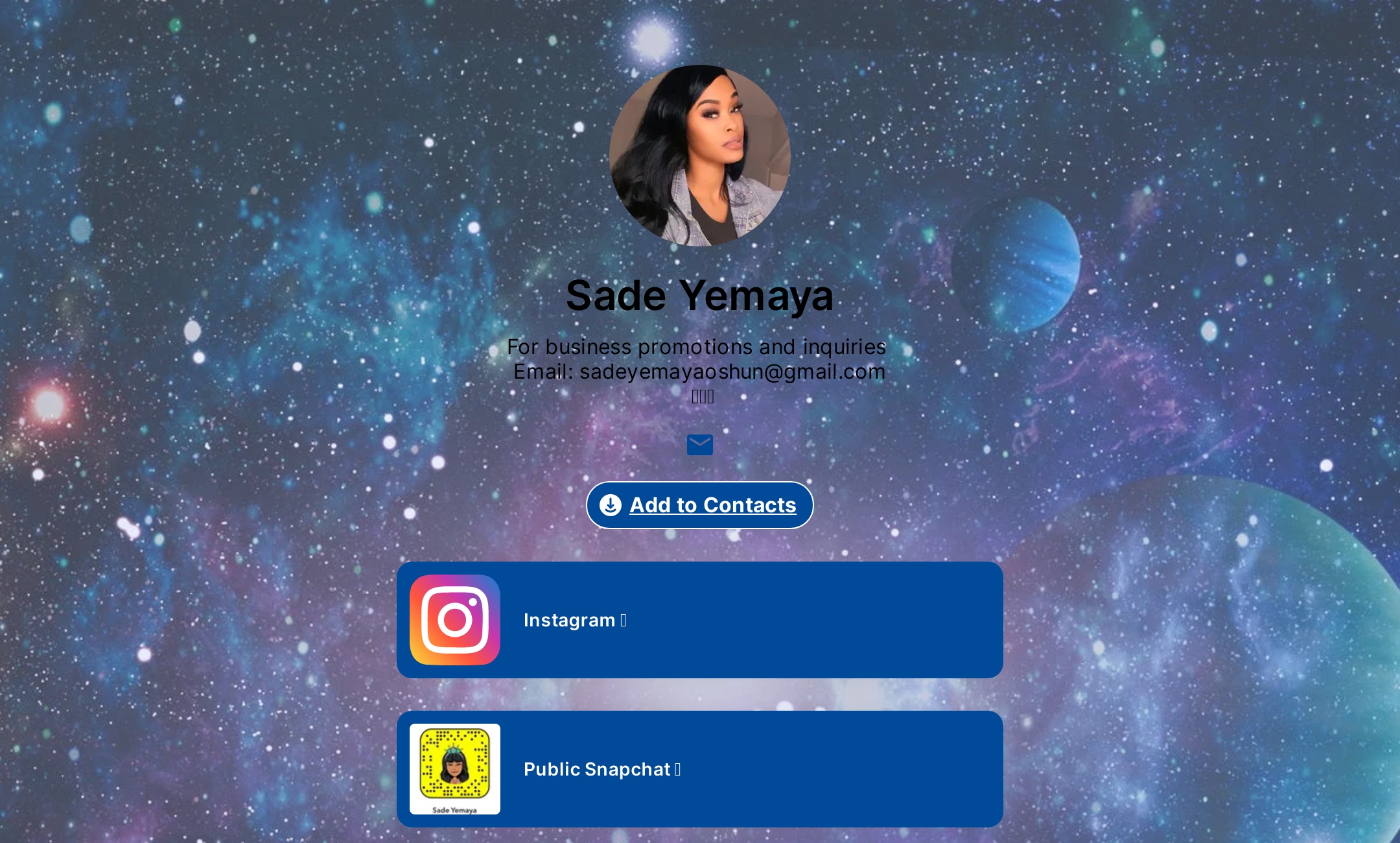 Sade Yemaya 's Flowpage