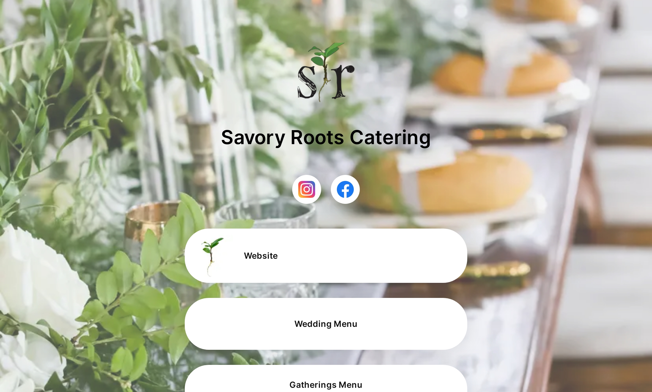Savory Roots Catering's Flowpage