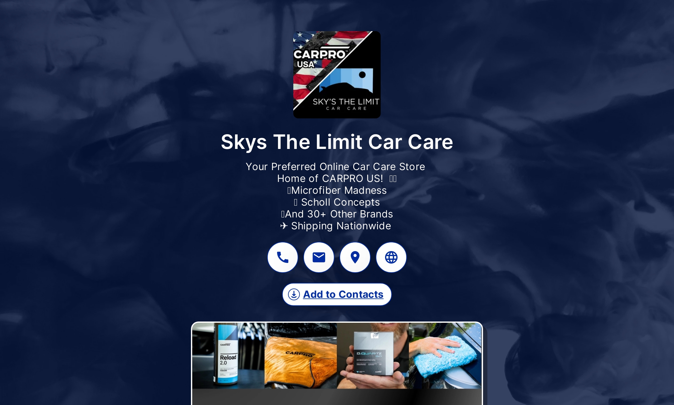 Skys The Limit Car Care�s Flowpage