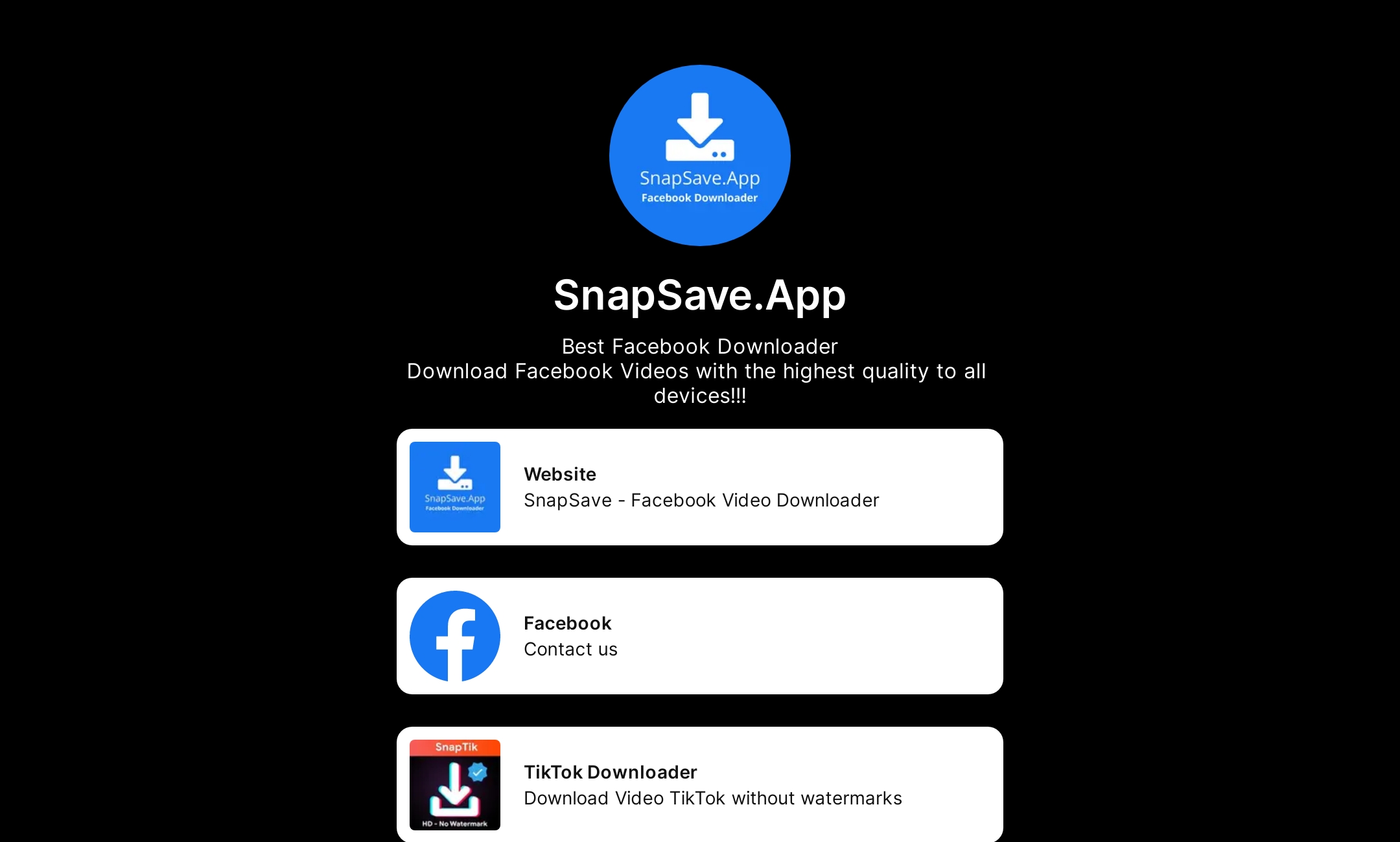 SnapSave.App's Flowpage
