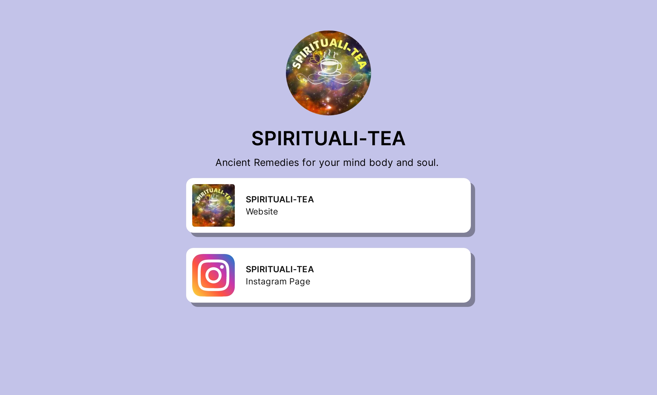 SPIRITUALI-TEA's Flowpage