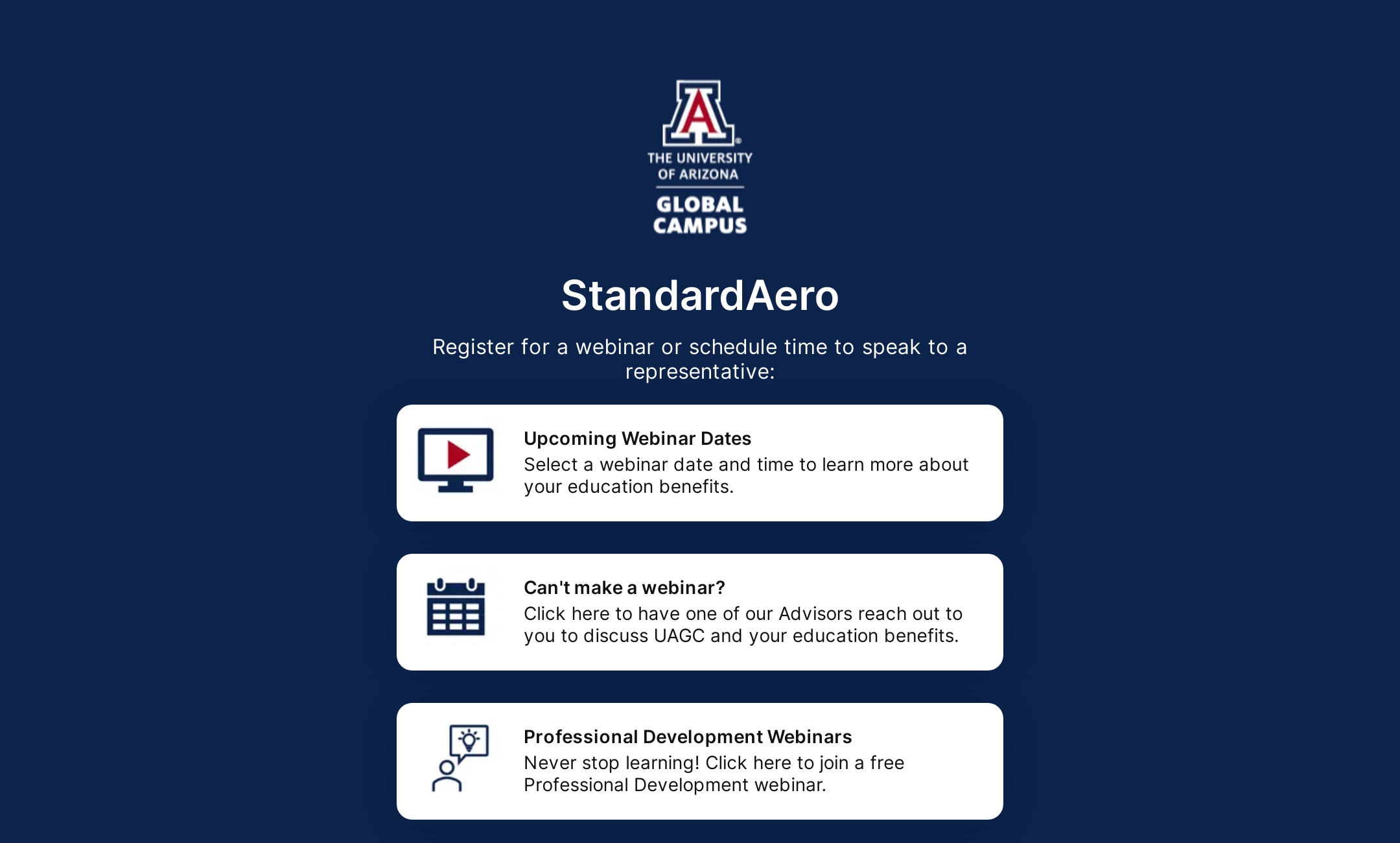 StandardAero inar Series' Flowpage