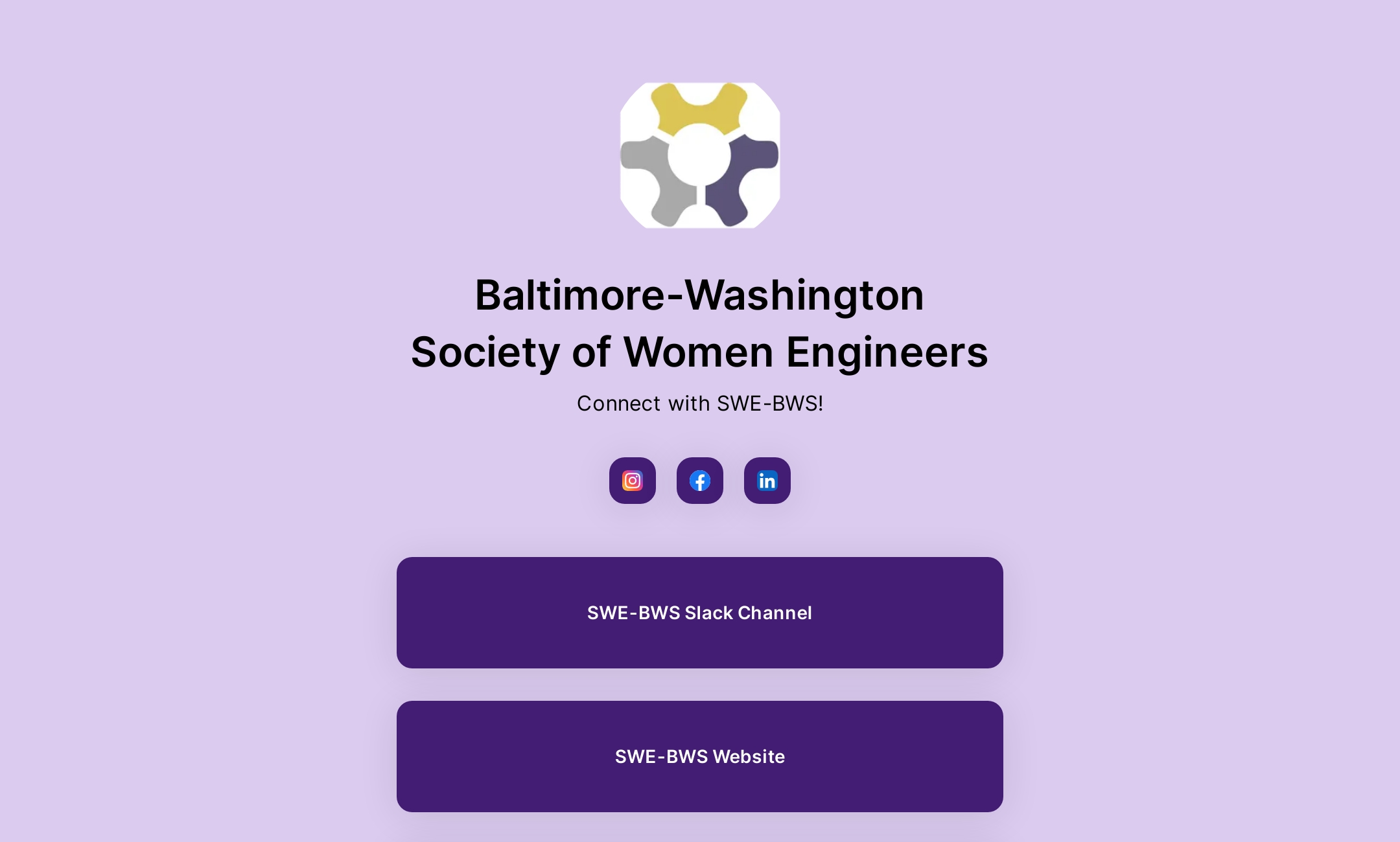 BaltimoreWashington Society of Women Engineers' Flowpage
