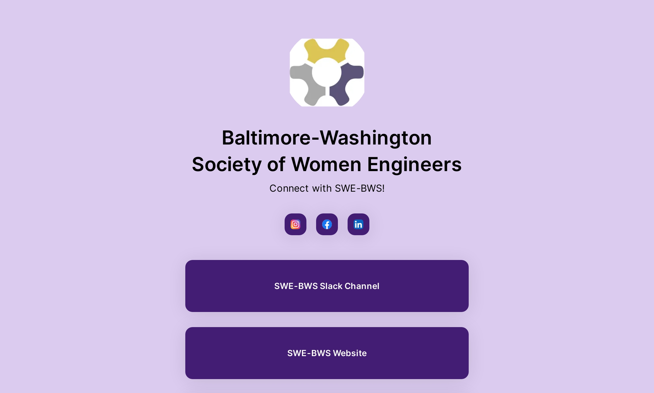 BaltimoreWashington Society of Women Engineers' Flowpage