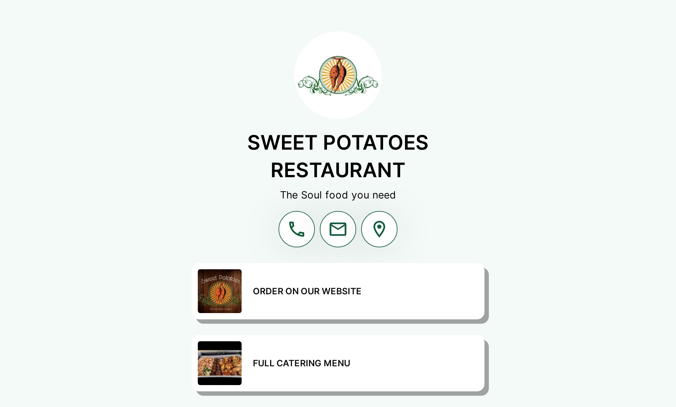 SWEET POTATOES RESTAURANT's Flowpage