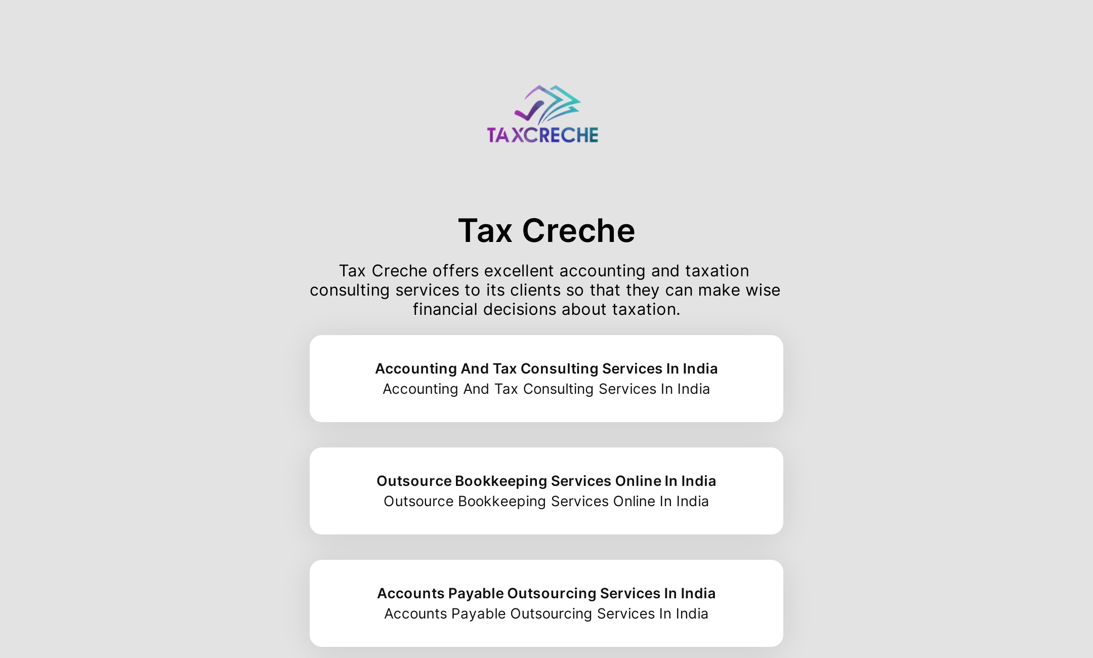 Tax Creche's Flowpage