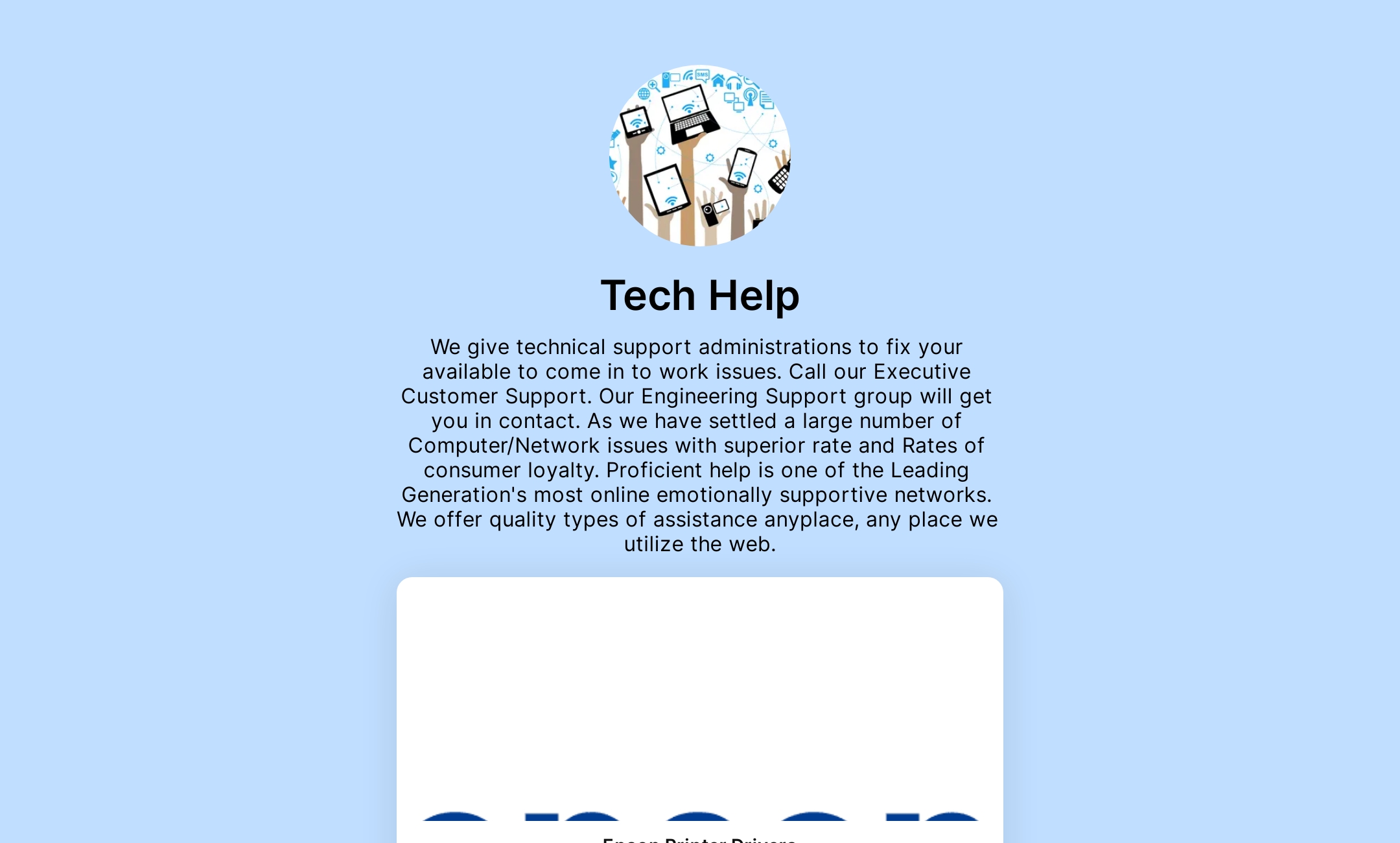 Tech Help's Flowpage