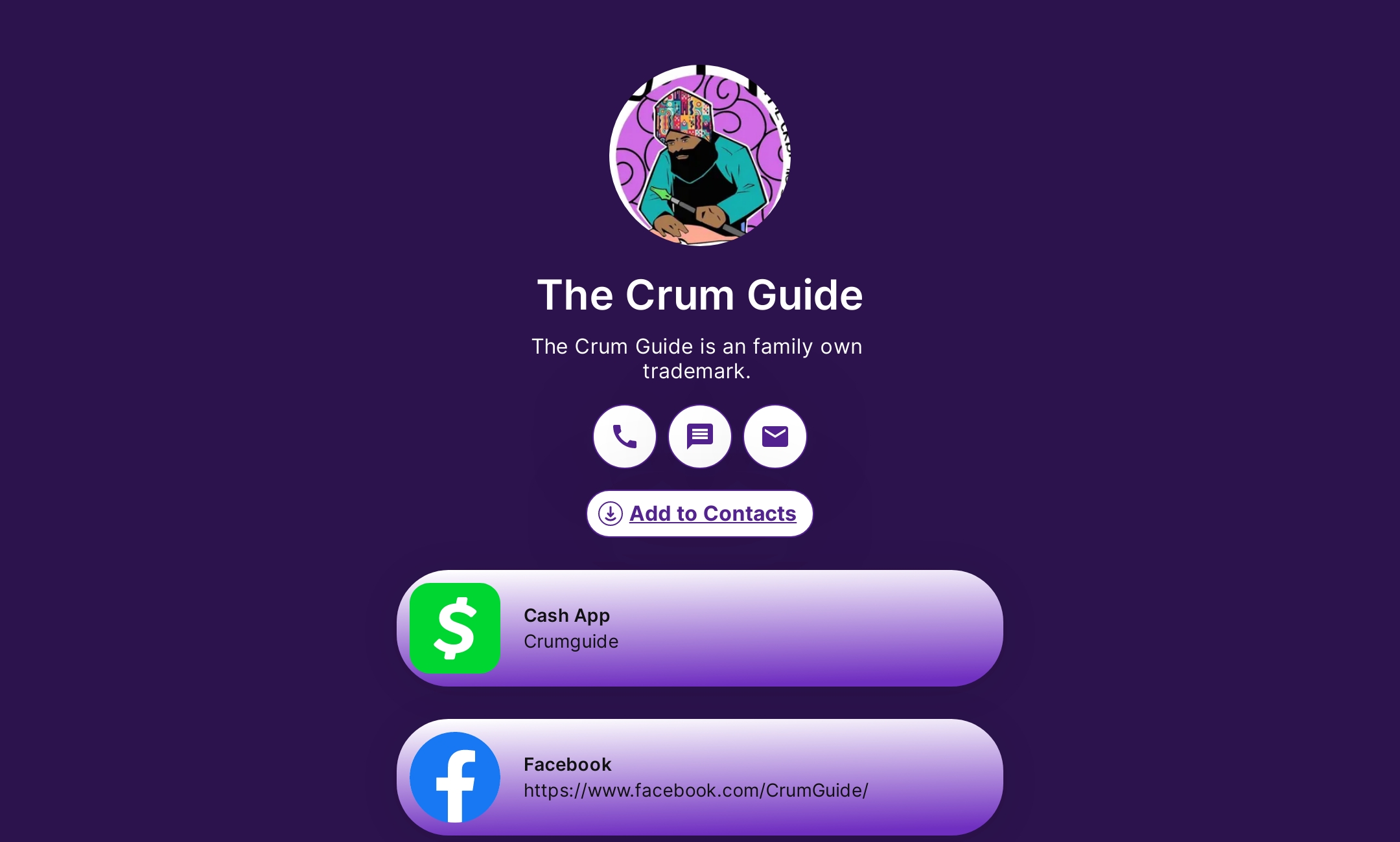 The Crum Guide's Flowpage