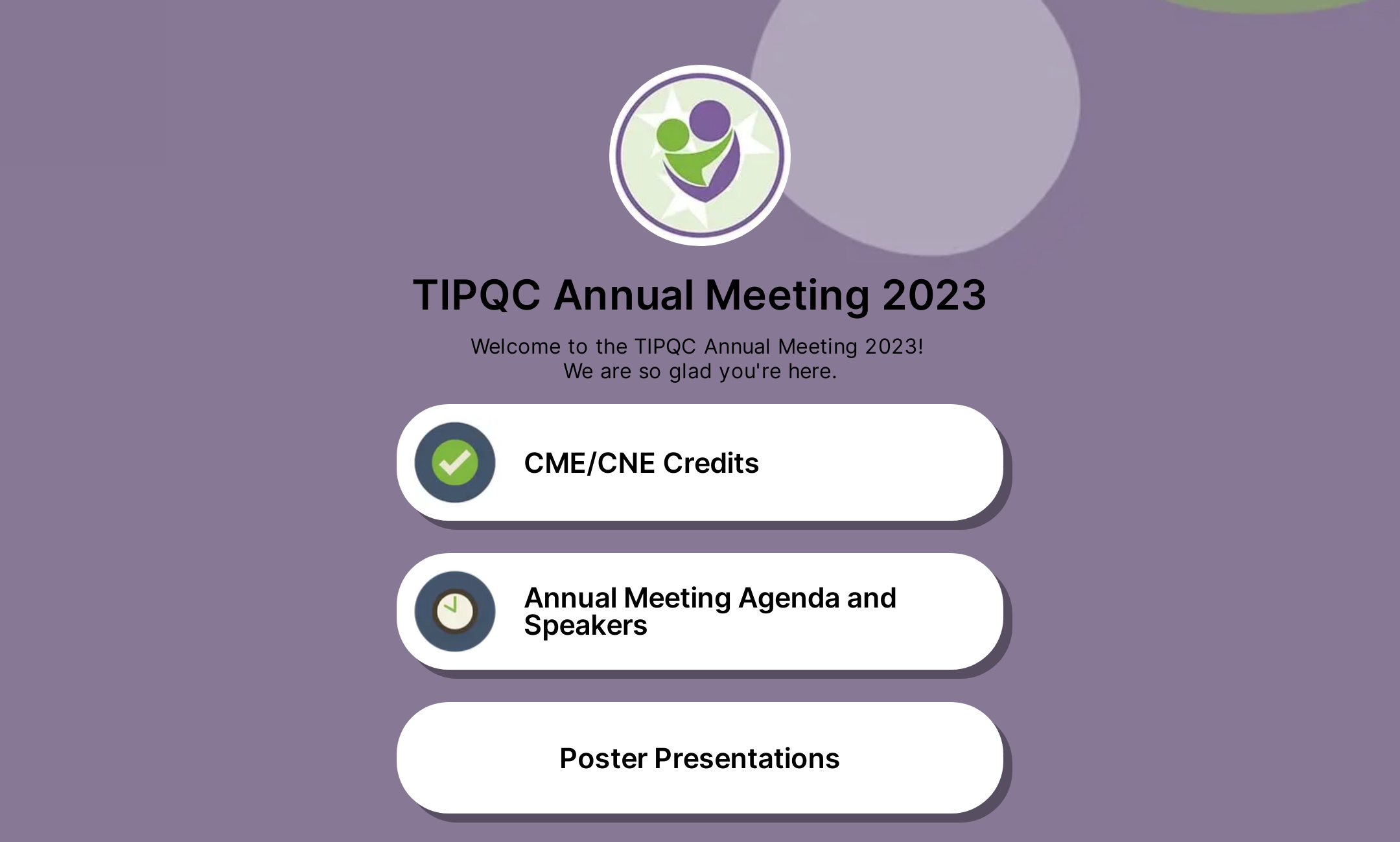 TIPQC Annual Meeting 2023's Flowpage
