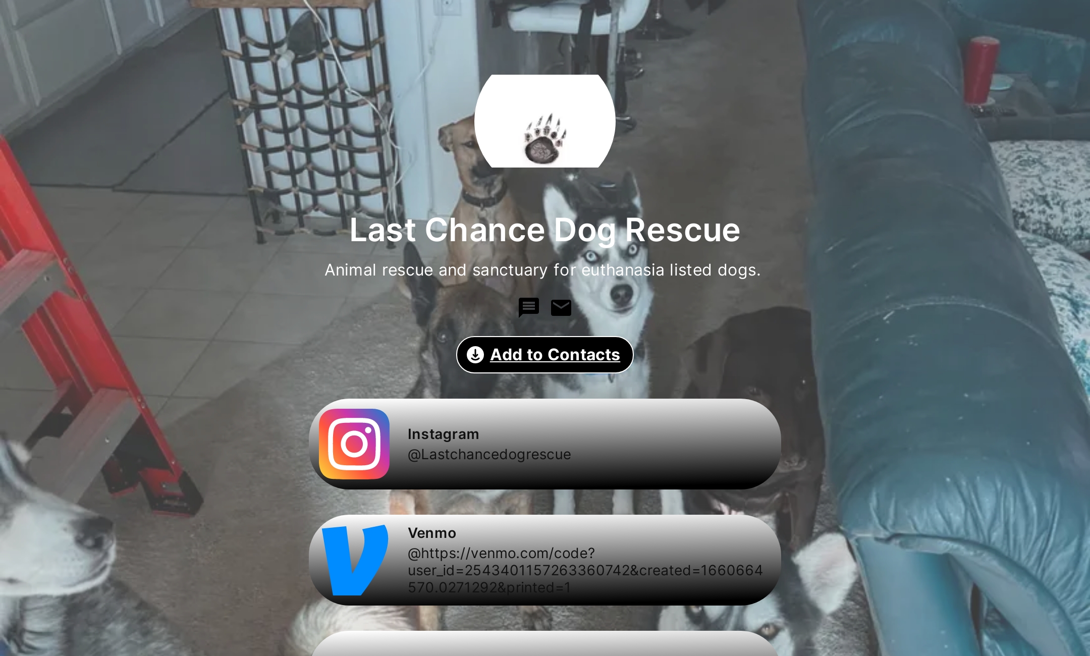 Last Chance Dog Rescue 's Flowpage