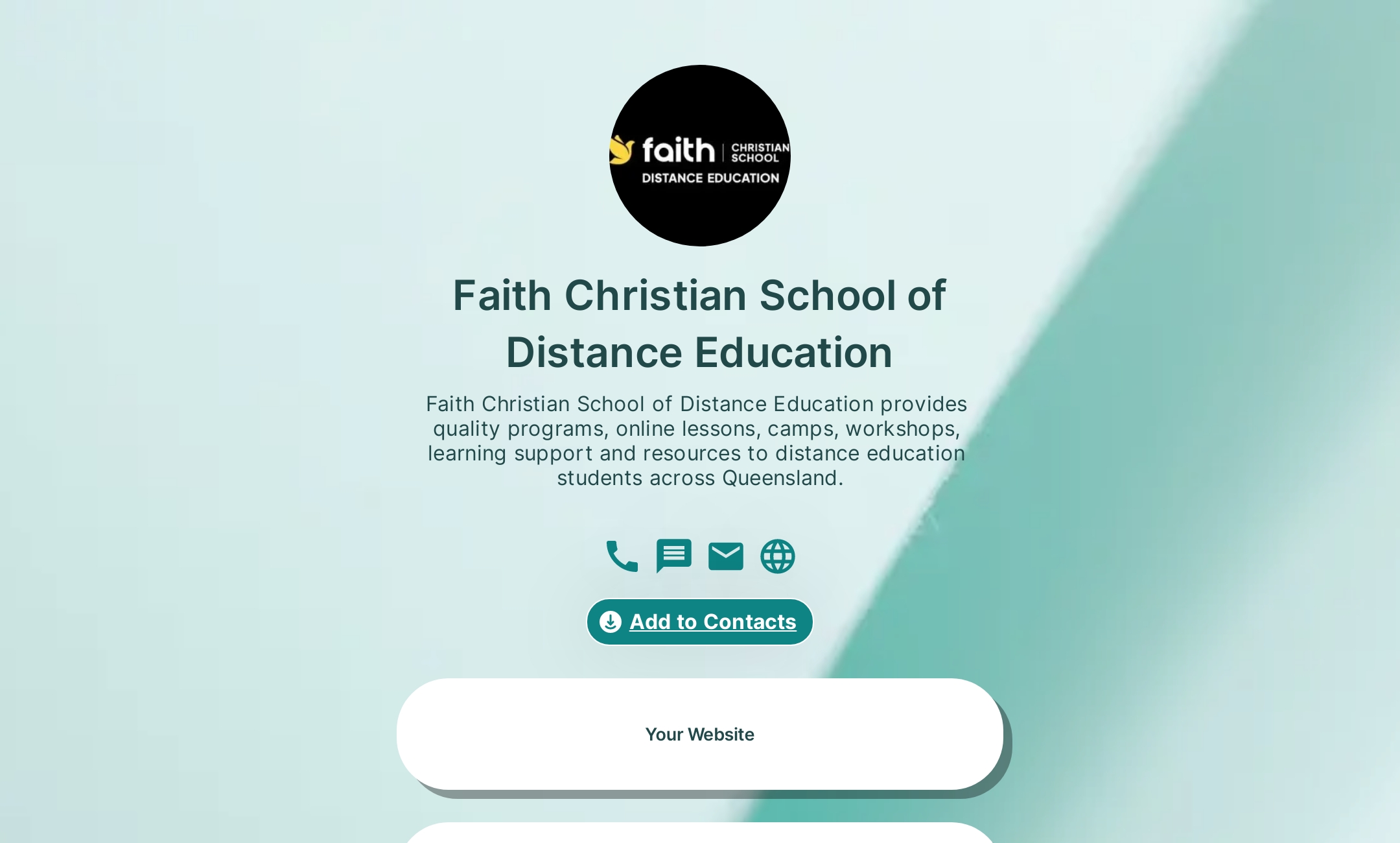 Faith Christian School of Distance Education's Flowpage