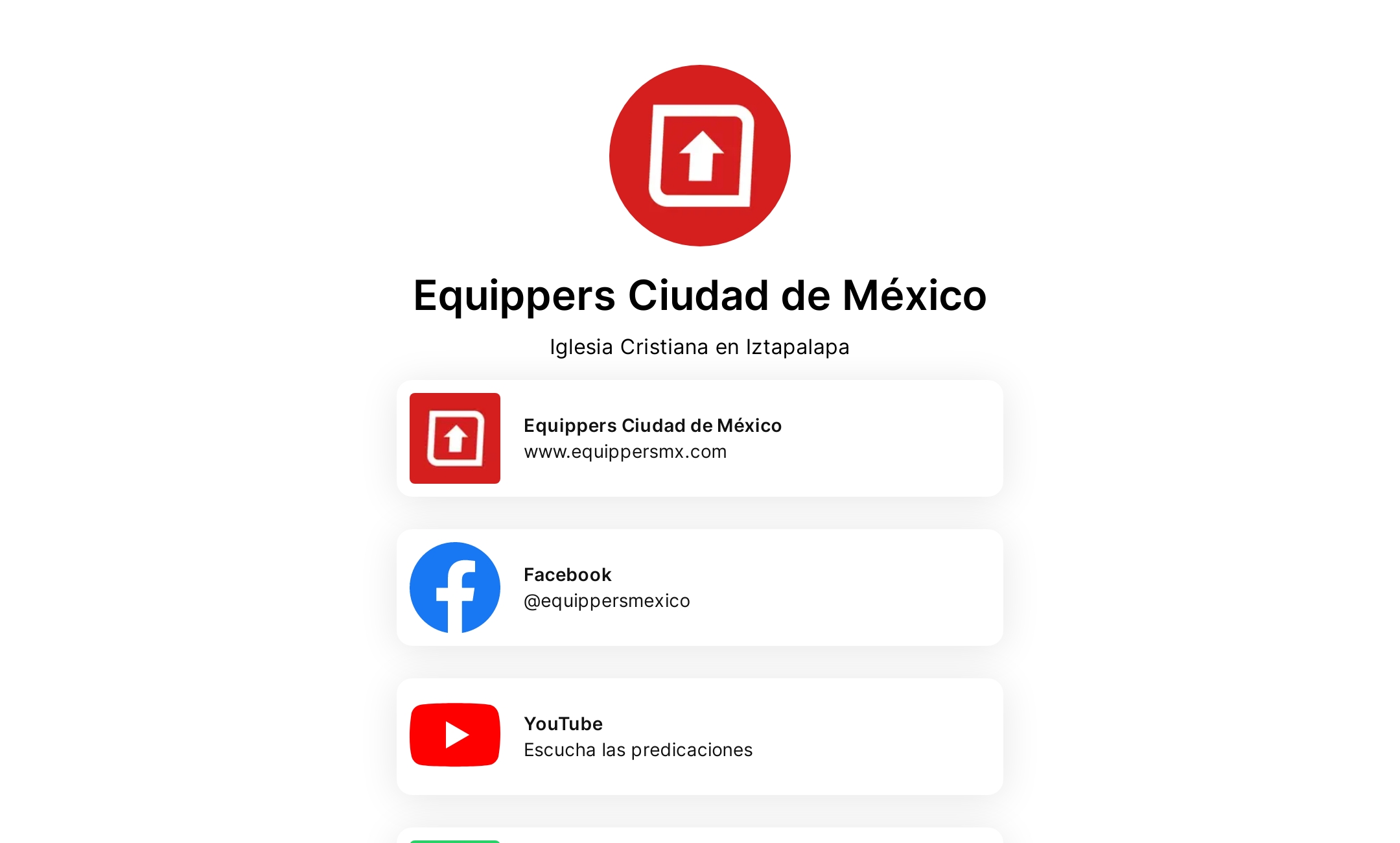 Equippers Ciudad de México's Flowpage